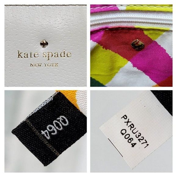 Kate Spade Grand Street Quinn Shoulder Bag Ivory Medium Leather Tote - Picture 12 of 12